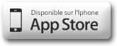 Application mobile disponible sur l'Apple Store