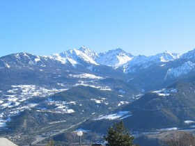 Terrain - Puy-Sanières - VUE IMPRENABLE SUR LE LAC DE SERRE- PONCON